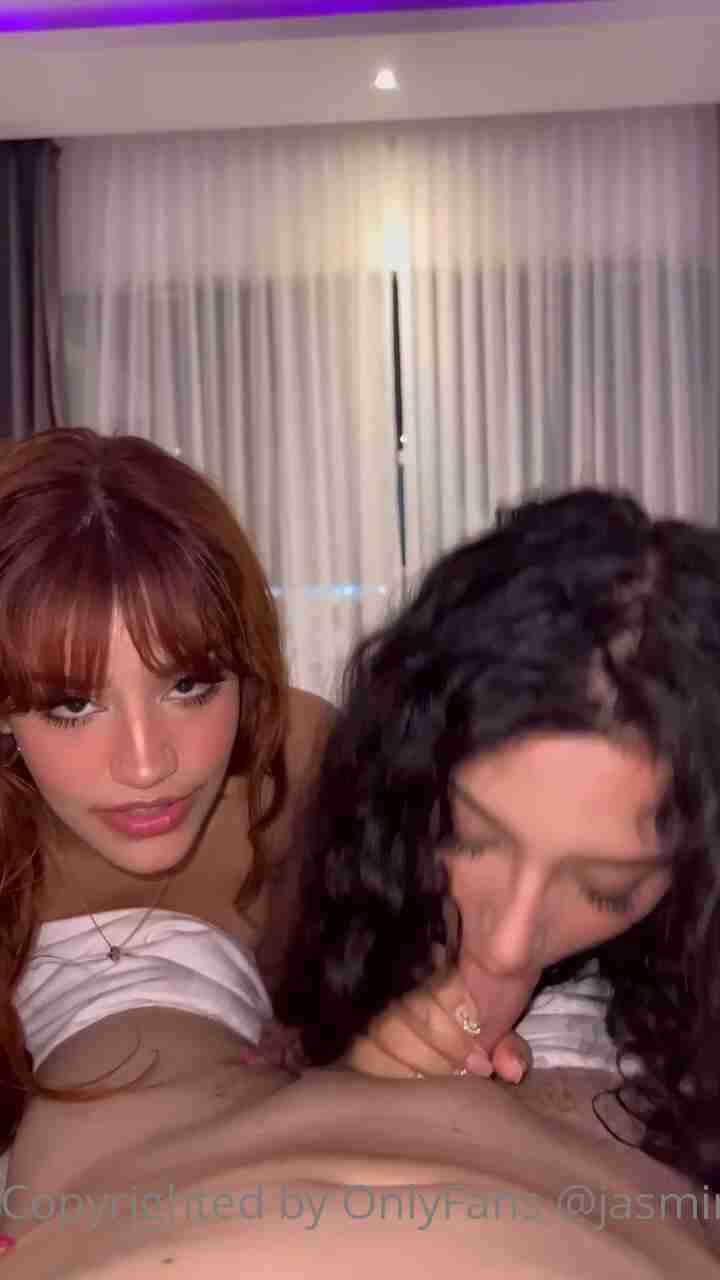 Jasminx&Whoahannahjo Blowjob BGG OnlyFans Exclusive