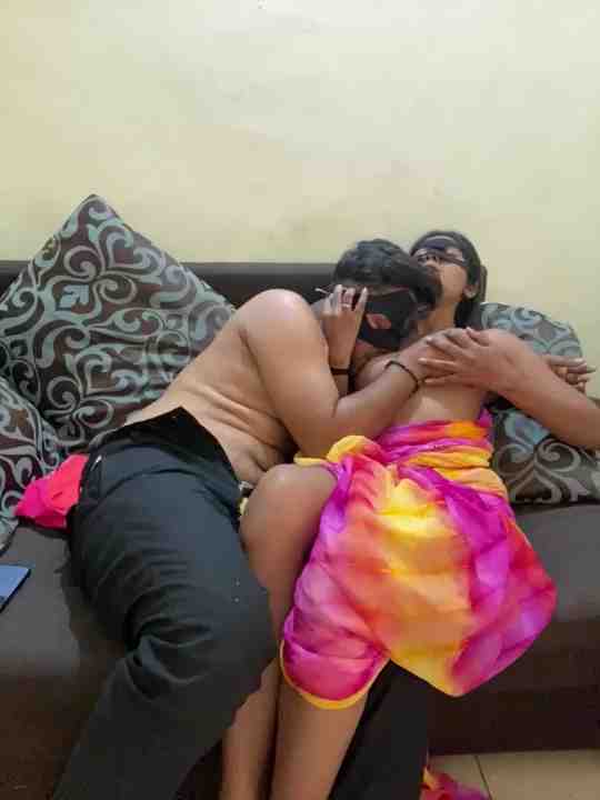 United3 Homemade Sex with Desi Lover and Her BF