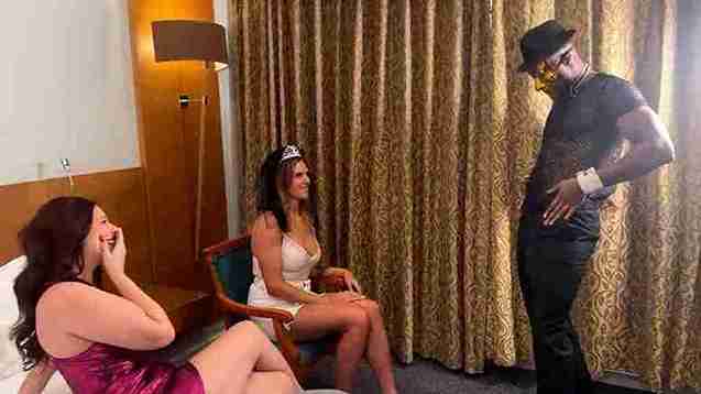 Erin Moore Strips and Fucks Hot Bridal Party in Sexy Orgy