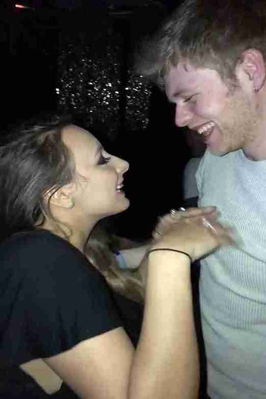 MARIAH LEONNE Gets Groped At Party By Old Boyfriend’s Huge Cock