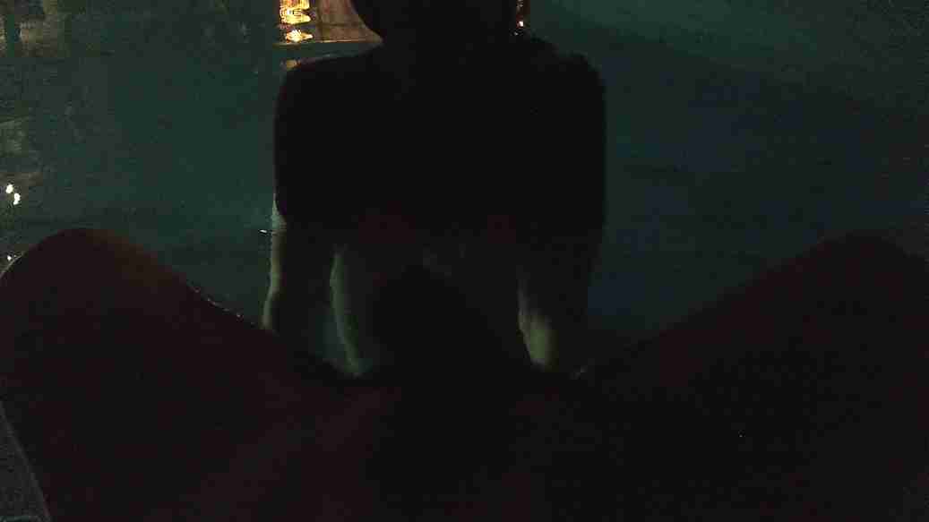 Hot Poolside Blowjob: Naughty Babe Pleasures Vacation Neighbor Deep