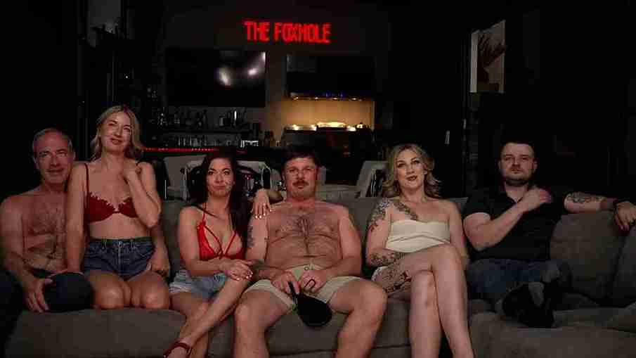 blondefoxsilverfox hosts lover gangbang on leaked onlyfans cam