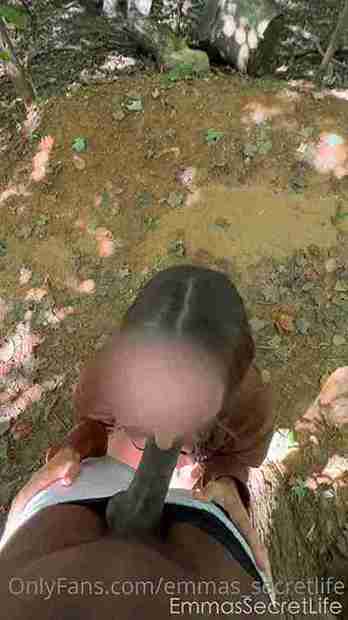 Hotwife emmasecret Life Outdoor Woods BBC Sex
