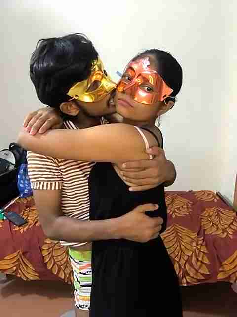 Sexy_best_couple Hot Honey Strips Nude for Boyfriend