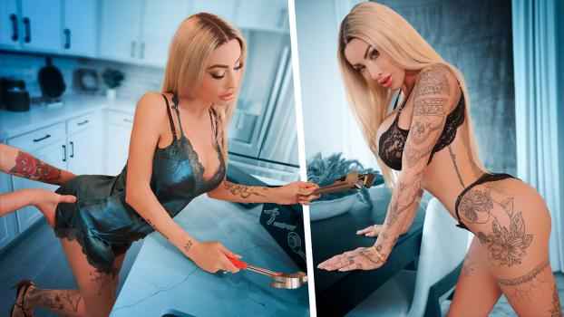 Danae Mari Lays Pipe in Stepmom Sex Fantasy POV Scene