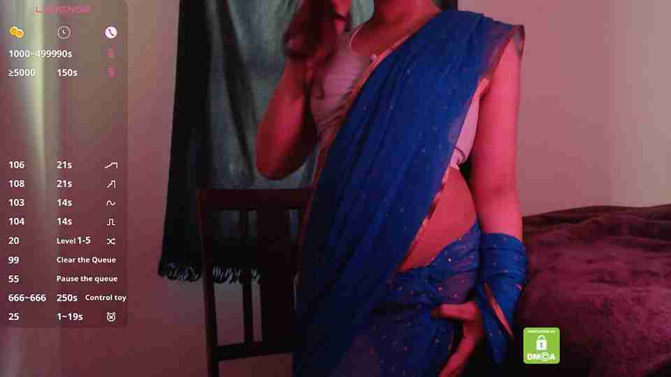 Sexy Indian Babe bxdgirlhr Shows Off Her Hot Nude Body on Webcame