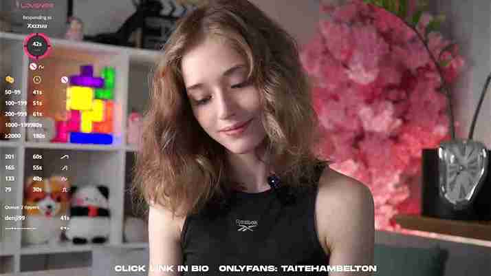 Taitehambelton nude body leaked horny strip cam solo show