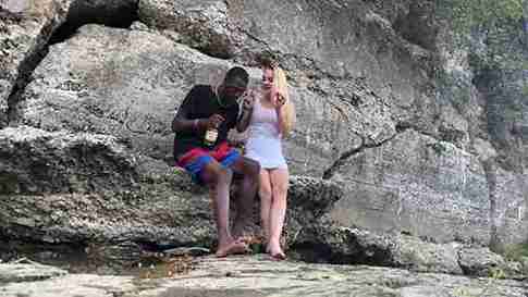 Interracial Couple Hike Fuck Nude Leaked Sex Trail