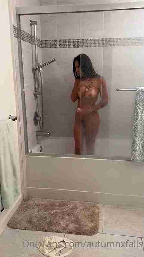  Autumnxfalls Squirting Stepbro Shower Fuck Porn Leaked Nude