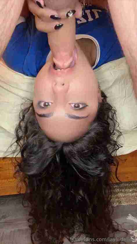 Layladeline Petty Brunette Cries For Joy In Leaked Naked Sex